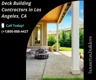 Deck Building Contractors in Los Angeles, CA