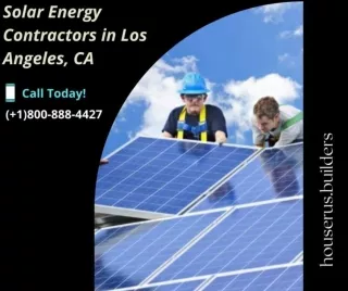 Solar Energy Contractors in Los Angeles, CA