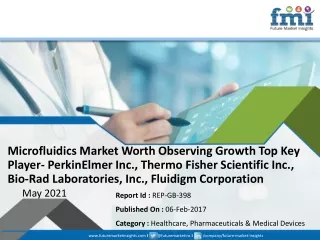 microfluidics market worth observing growth