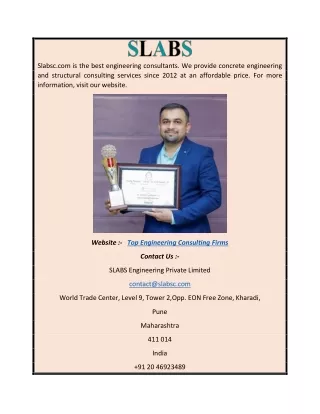 slabsc com is the best engineering consultants