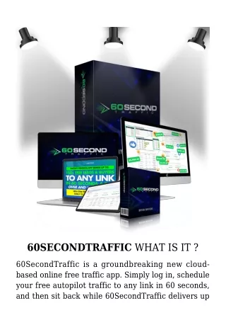 60SECONDTRAFFIC WHAT IS IT ? Does it Exists??