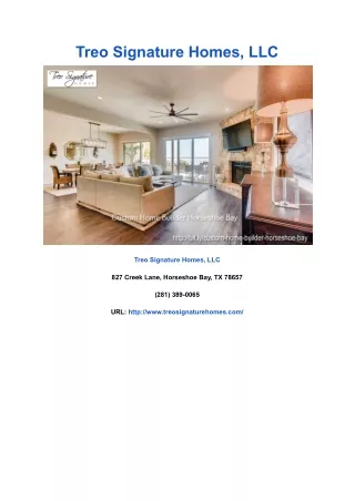 treo signature homes llc