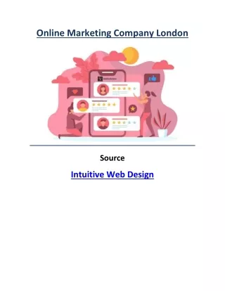Online Marketing Company London