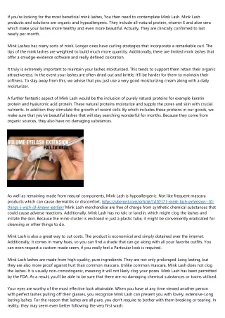 Does Your mink lash bar Pass The Test? 7 Things You Can Improve On Today
