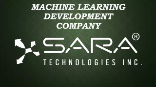 machine learning development company