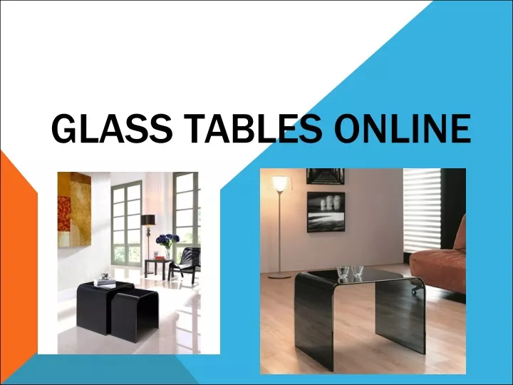 glass tables online