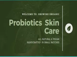 Growingorganic.com : Probiotic Hand Soap Colorado | Tinctures For Sleep Issues