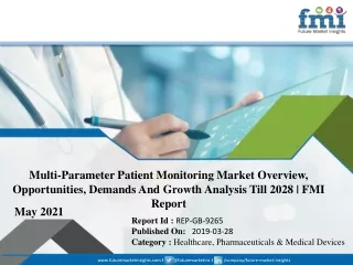 multi parameter patient monitoring market