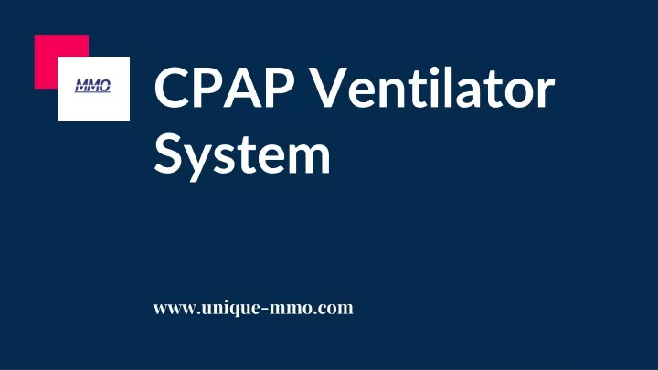 cpap ventilator system