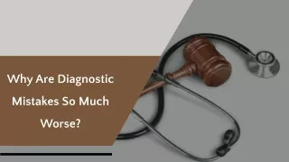 why are diagnostic