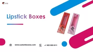 Lipstick box packaging quality material in London