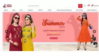 Arihant Fashion | designer suits in wholesale