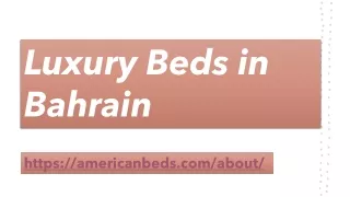 luxury beds in bahrain