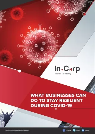 What Businesses Can Do To Stay Resilient During COVID-19