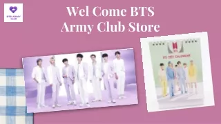 wel come bts army club store