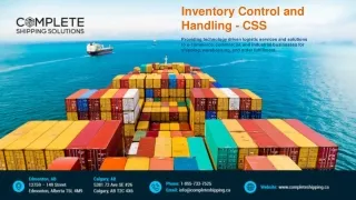inventory control and handling css