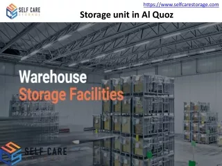 Dubai Storage companies