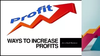 How to Increase Profits for Your Small Business