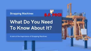 s tr apping machine s
