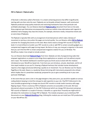 pdf to flipbook flipbook pdf js