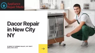 Dacor Repair in New City NY