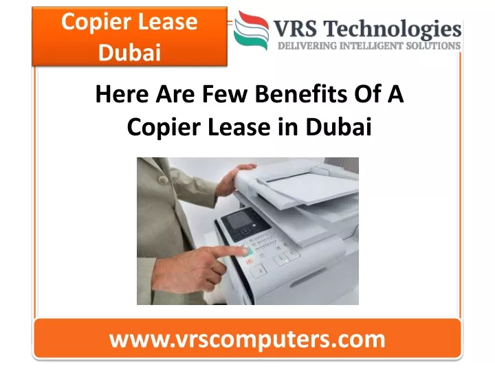 copier lease dubai