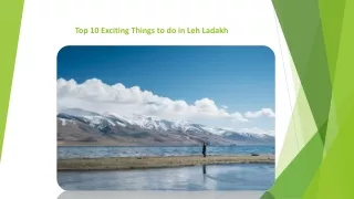 Top 10 Exciting Things to do in Leh Ladakh