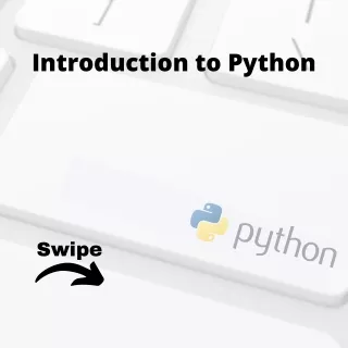 introduction to python