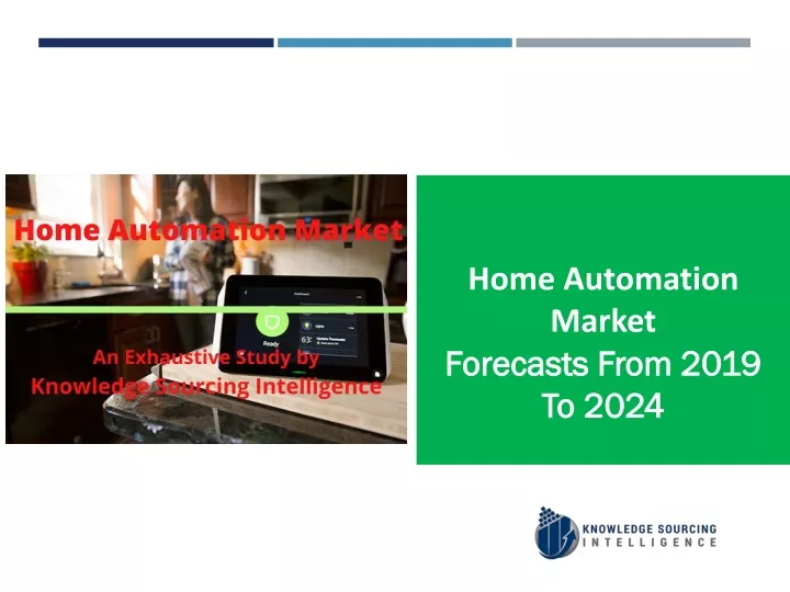 home automation market forecasts from 2019 to 2024