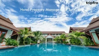 Hotel Property Management Software