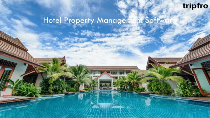 hotel property management software