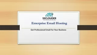 Enterprise Email Hosting