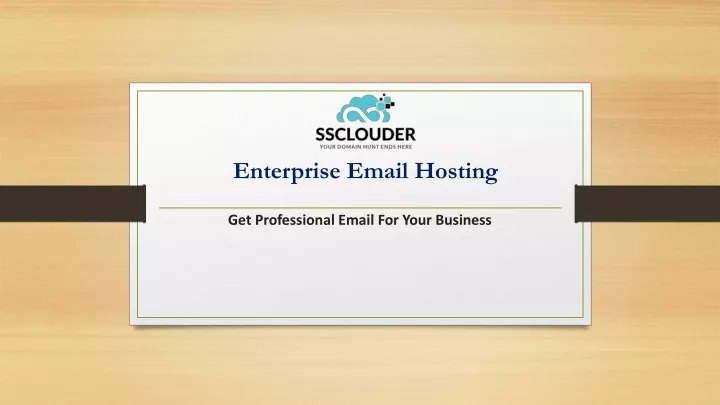 enterprise email hosting