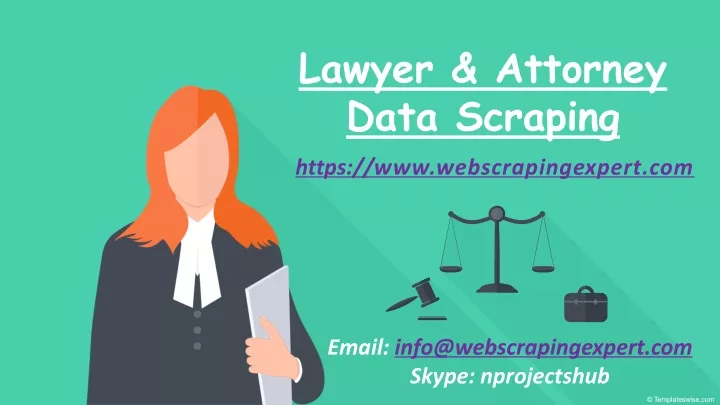 lawyer attorney data scraping