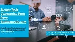 scrape tech companies data from builtinaustin com