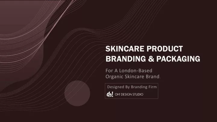 skincare product branding packaging