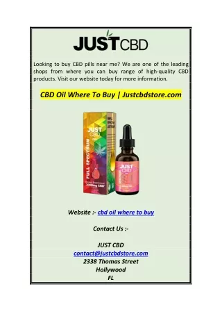looking to buy cbd pills near
