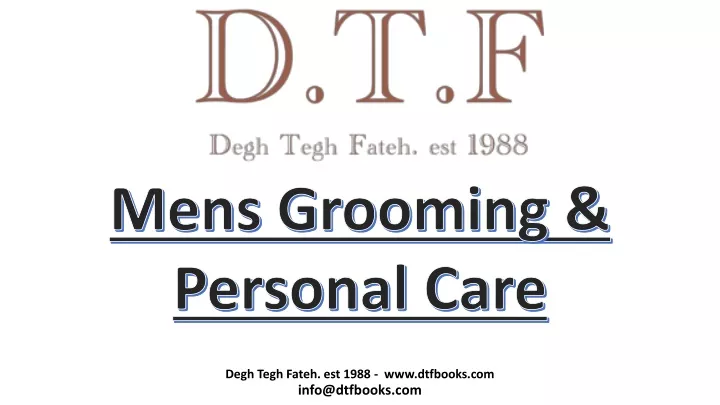 mens grooming personal care