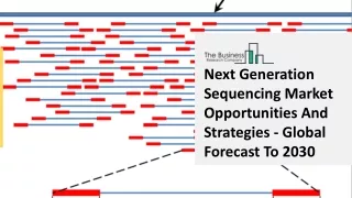 next generation sequencing market opportunities