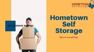 hometown self storage