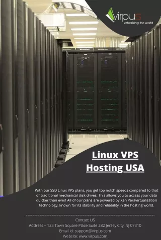 linux vps hosting usa