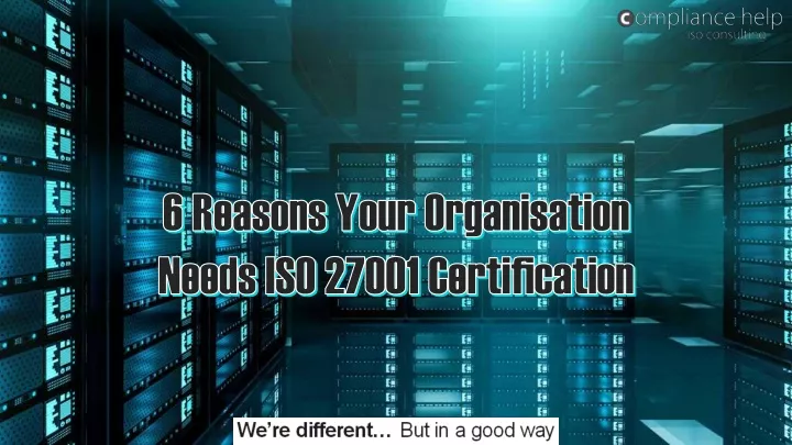 6 reasons your organisation needs iso 27001