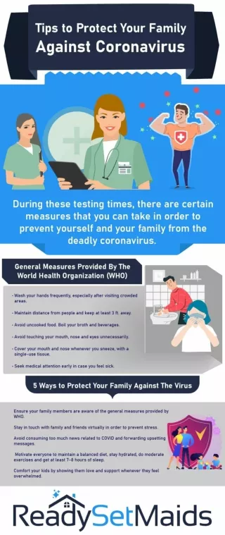 Tips to Protect Your Family Against Coronavirus