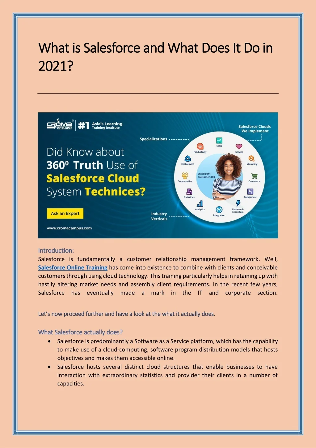 PPT - What is Salesforce and What Does It Do in 2021? PowerPoint ...