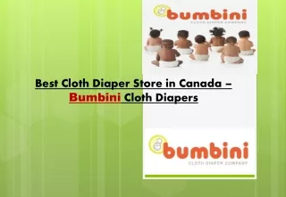Best Cloth Diaper Store in Canada – Bumbini Cloth Diapers