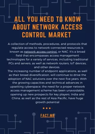 all you need to know about network access control