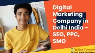 Digital Marketing Company in Delhi India - SEO, PPC, SMO