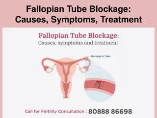Fallopian Tube Blockage Causes, Symptoms, Treatment
