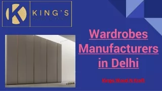 wardrobes manufacturers in delhi