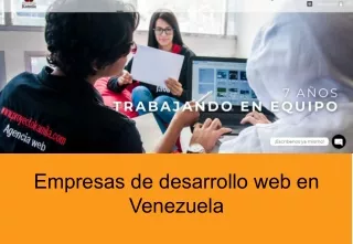Empresas de desarrollo web en Venezuela